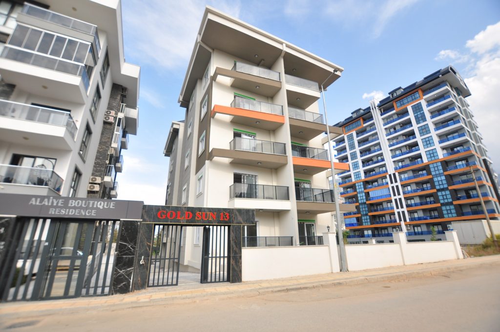 Neue 1+1 Wohnung in Mahmutlar / Alanya – Gold Sun Residence