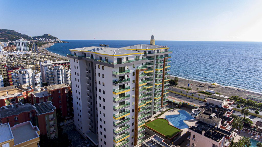 Wohnung direkt am Meer kaufen in Mahmutlar Alanya | 1+1 Luxus