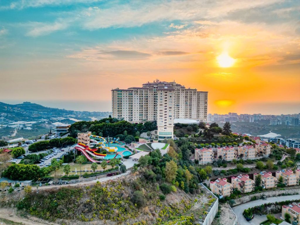 Duplex Villa 2+1 mit Meerblick | Goldcity Alanya