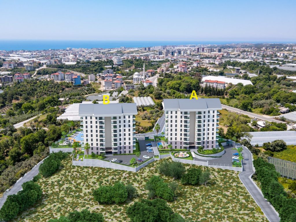 Wohnung in Alanya Payallar zu verkaufen