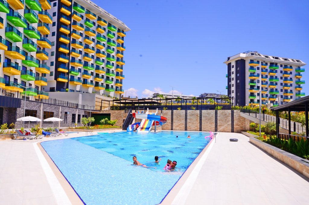 Wohnung in Konak Green Towers Avsallar, Alanya zu verkaufen