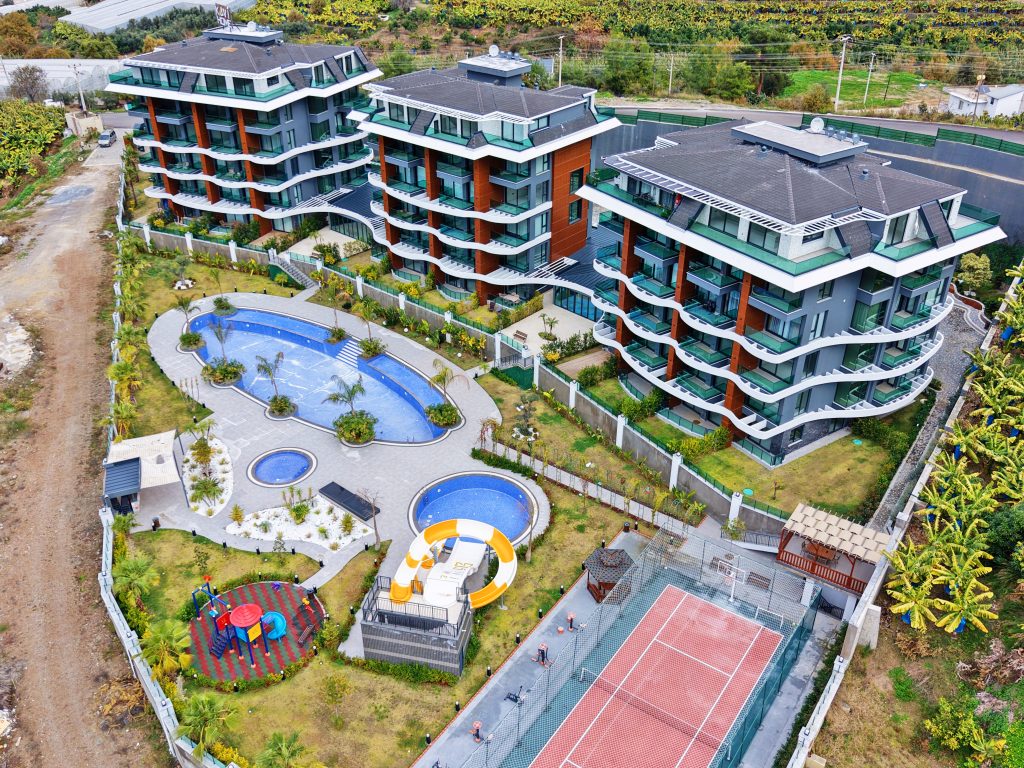 3+1 Duplex-Wohnung in Kargıcak, Alanya – Meerblick & Luxus-Residenz