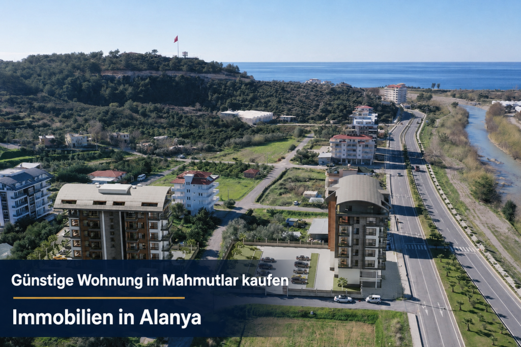 Günstige Wohnung in Mahmutlar kaufen – Immobilien in Alanya